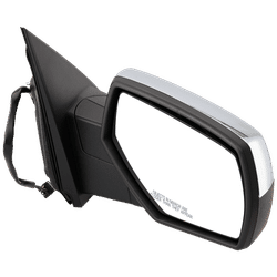 JC Whitney Mirror Chrome, Passenger Side, 1-year limited warranty JGM132CR