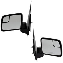 JC Whitney Mirror Textured Black, Driver & Passenger Side, 1-year limited warranty SET-JFD245R