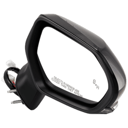 JC Whitney Mirror Paintable, Passenger Side, 1-year limited warranty JTY253ER-S