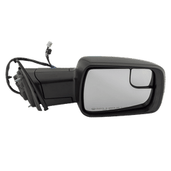 JC Whitney Mirror Textured Black, Passenger Side, 1-year limited warranty JDG160ER-S
