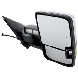 JC Whitney Mirror Chrome, Passenger Side, 1-year limited warranty JGM260ER-S2