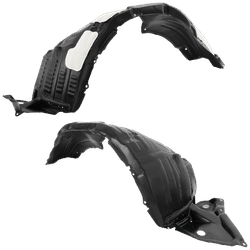 Replacement Fender Liner, Front, Driver & Passenger Side, 1-year unlimited-mileage warranty SET-REPT222199