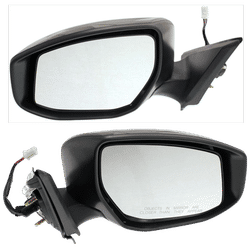 JC Whitney Mirror Paintable, Driver & Passenger Side, 1-year limited warranty SET-JNS127ER-S