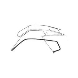 Scott Drake Classic Roof Rail Seal, 90-day Limited Warranty C9ZZ-6351222-3C