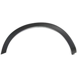 Replacement Fender Trim Plastic Textured Black, Front, Driver Side, 1-year unlimited-mileage warranty F221314