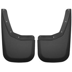 Husky Liners Mud Flaps Plastic Black Custom Fit Series, Rear, Driver & Passenger Side, Lifetime limited warranty 57791