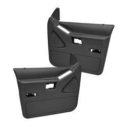 Coverlay Door Trim Panel Dark Gray Replacement Series, Front, Driver & Passenger Side, Lifetime limited warranty 12-56F-DGR
