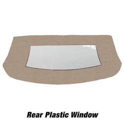 Kee Auto Top Convertible Rear Window Cloth Neutral, CD1027SCO09SF