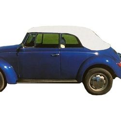 Kee Auto Top Convertible Vinyl White, 8-year limited warranty CF4112TO21SP