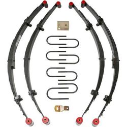 Skyjacker Suspension Lift Kit Rock Ready Double Military Wrap Series, Lifetime limited warranty, except for bushings YJ40K