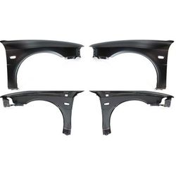 Replacement Fender Steel Primed, Front, Driver & Passenger Side, 1-year unlimited-mileage warranty SET-9521