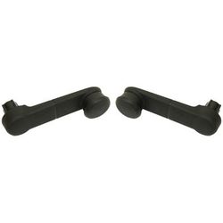 Replacement Window Crank Textured Black, 1-year unlimited-mileage warranty SET-ARBF463203