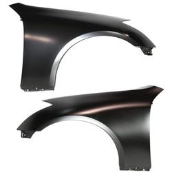 Replacement Fender Steel Primed, Front, Driver & Passenger Side, 1-year unlimited-mileage warranty SET-I220105