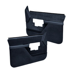 Coverlay Door Trim Panel Blue Replacement Series, Front, Driver & Passenger Side, Lifetime limited warranty 18-38F-DBL