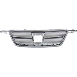 Replacement Grille Assembly Plastic Chrome Grille, 1-year unlimited-mileage warranty H070152C