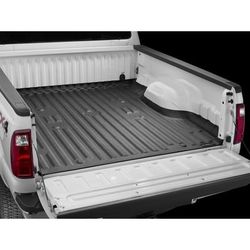 Weathertech Bed Mat Thermoplastic Black Molded TechLiner Series, 3-year limited warranty 38209