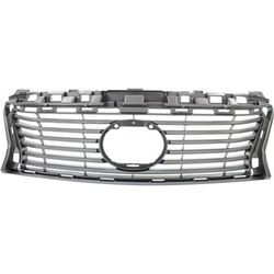 Replacement Grille Assembly Plastic Painted Silver Grille, 1-year unlimited-mileage warranty REPL070132P