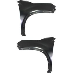 Replacement Fender Steel Primed, Front, Driver & Passenger Side, 1-year unlimited-mileage warranty SET-REPK220117