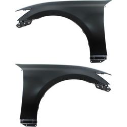 Replacement Fender Steel Primed, Front, Driver & Passenger Side, 1-year unlimited-mileage warranty SET-REPL220129