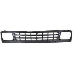 Replacement Grille Assembly Plastic Painted Black Grille, 1-year unlimited-mileage warranty 1813