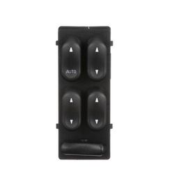Standard Window Switch Black OE Replacement, Front, Driver Side, 3-year or 36,000-mile limited warranty DWS-722