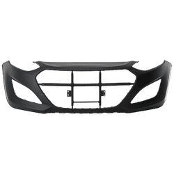 Replacement Bumper Cover Primed, Front, 1-year unlimited-mileage warranty REPH010394P