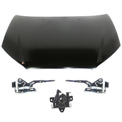Replacement Hood Steel Primed, 1-year unlimited-mileage warranty KIT-62015-10