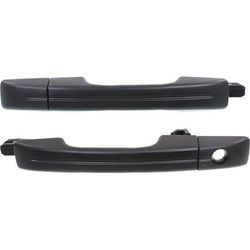 Replacement Exterior Door Handle Primed, Front & Rear, Driver Passenger Side, 1-year unlimited-mileage warranty SET-REPA462155