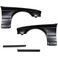 Replacement Fender Steel Primed, Front, Driver & Passenger Side, 1-year unlimited-mileage warranty KIT-70315-16