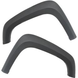 Replacement Fender Flares Plastic Textured Gray, Front, Driver & Passenger Side, 1-year unlimited-mileage warranty SET-C222709
