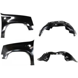 Replacement Fender Steel Primed, Front, Driver & Passenger Side, 1-year unlimited-mileage warranty KIT-80115-27