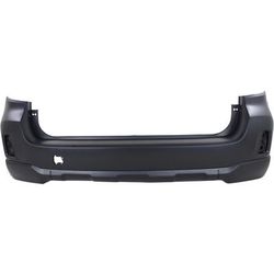 Replacement Bumper Cover Primed, Rear, 1-year unlimited-mileage warranty REPS760154P