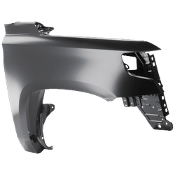 Replacement Fender Steel Primed, Front, Passenger Side, 1-year unlimited-mileage warranty REPC220189