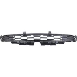 Replacement Bumper Grille Plastic Textured Black, Front, 1-year unlimited-mileage warranty REPL015323