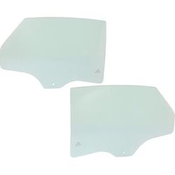 Replacement Door Glass, Rear, Driver & Passenger Side, 1-year unlimited-mileage warranty SET-REPF481325