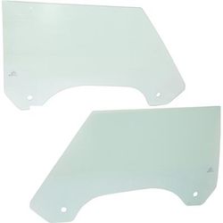 Replacement Door Glass, Front, Driver & Passenger Side, 1-year unlimited-mileage warranty SET-REPM480115