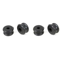 Mevotech Strut Rod Bushing Rubber Black Supreme Series, Front, Lifetime limited warranty MK9215