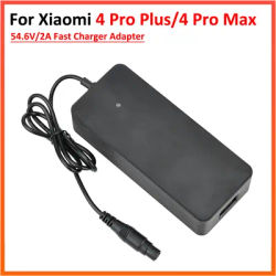 Adaptateur de chargeur 54.6V 2A pour batterie de Scooter électrique Xiaomi 4 Pro Plus/4 Pro Max/pour Segway ZT3 Pro, accessoires d'alimentation, pièces