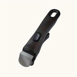 TEMU 1pc Silicone Handle, Universal Detachable Handle Black Beige, Suitable For Kitchen, Outdoor Cooking, Practical Kitchen Tool