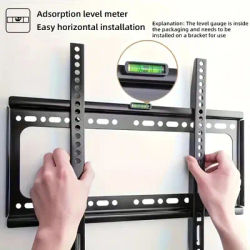 26-65inch TV Wall Mount Bracket Universal TV Mount Monitor Holder Adjustable Low Profile Flat TV Wall Mount for LCD LED Monitor