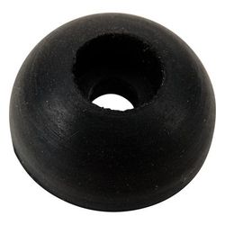 Crown Hood Bumper Rubber Black, 1 year or 12,000-mile limited warranty 55176291