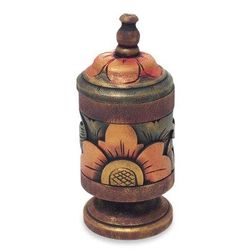 Decorative wood box, 'Cupu Majapahit'
