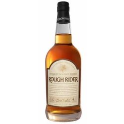 "Rough Rider Double Casked Straight Bourbon Whisky Whiskey - U.s."