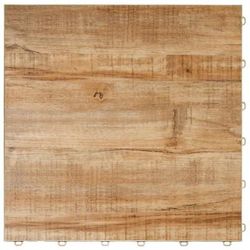 Swisstrax Natural Pine Vinyltrax Pro Garage Floor Tile (10 Pack)