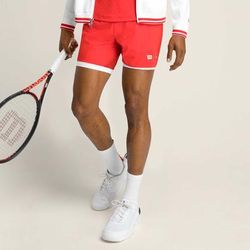 Wilson Tournament Short v2 5" Unlined Men's Tennis Apparel Infrared