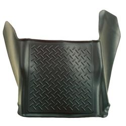 Husky Liners Floor Mats Made of Thermoplastic Black Molded Liner Weatherbeater Series, Hump, Lifetime limited warranty 83381