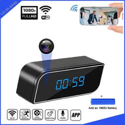 Caméra Espion WiFi 1080P HD Vision Nocturne | Détection IA 24/7 & Enregistrement Auto | Moniteur Sécurité 3-en-1 Bébé/Animal/Maison (Audio Bidirectionnel, Stockage Cloud)