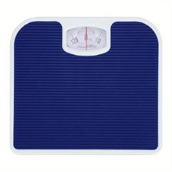 TEMU Mechanical Weighing Scales Scales Bathroom Scale Measuring 130kg With Non-slip Surface Sensors Fitness Scale Dial Accurate Weighing
