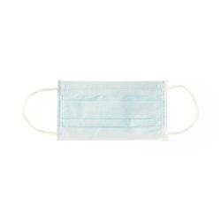 Medline ASTM Level 1 Procedure Face Mask with Anti-Fog Strip and Ear Loops, Blue, 50/BX (NON27408ELZ)