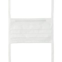 Medline ASTM Level 1 Surgical Face Mask with Ties, Sensitive Skin, White, 300/CS (NON27386)